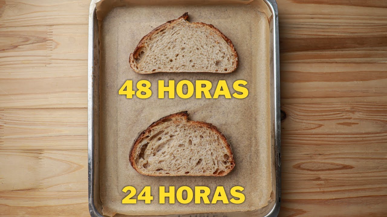 Pan de 24 horas vs 48 horas de fermentación |Masa Madre|