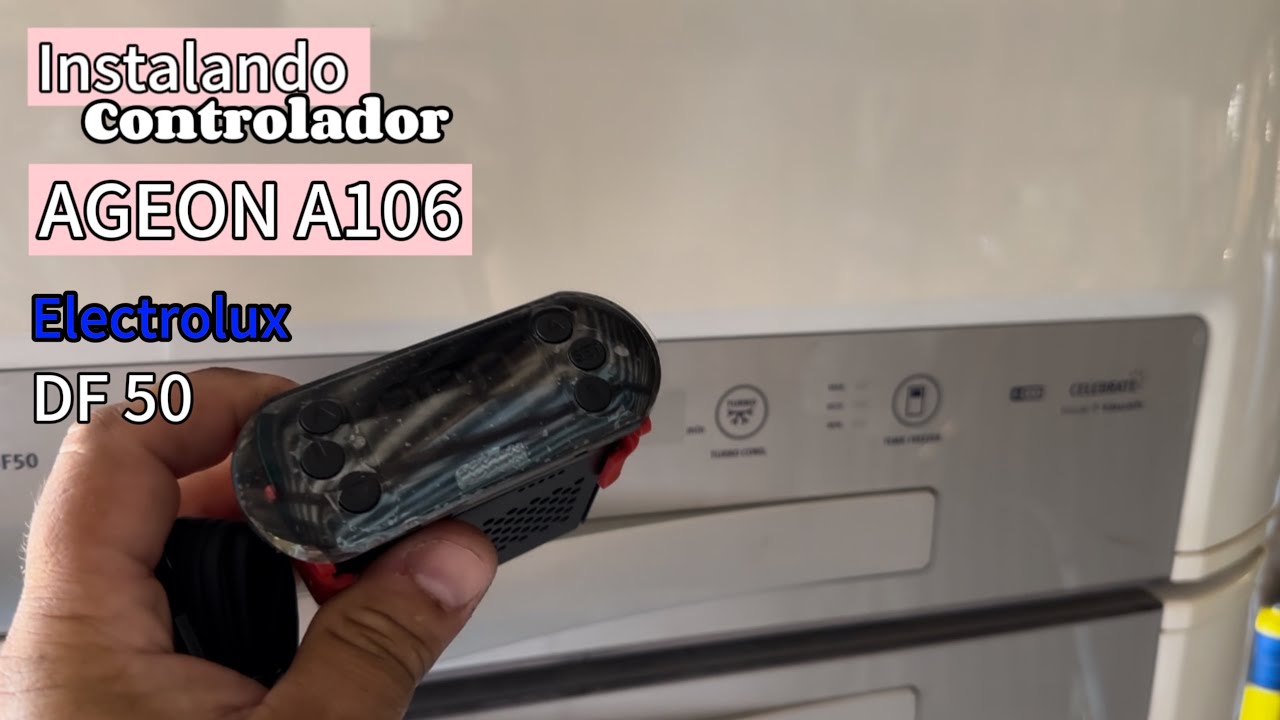 Instalando controlador ageon A106 na geladeira DF50 Electrolux