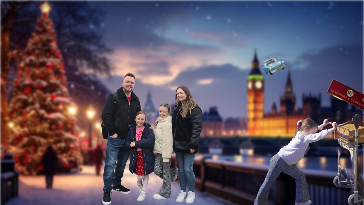 Лондон на Рождество 🎄 | Мир Гарри Поттера, Hamleys и Harrods с семьей