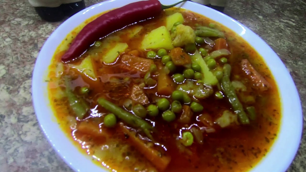 Vegyes Zöldség Leves / Mixed Vegetable Soup / Sütök Főzök