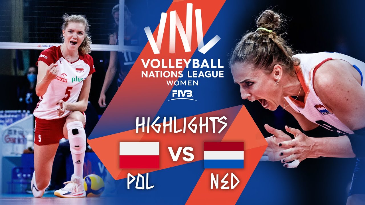 POL vs. NED - Highlights Week 3 | Women's VNL 2021