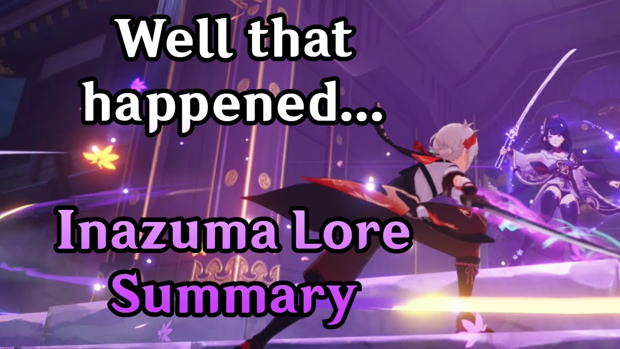 Excuse me but, What!? | Inazuma 2.1 Lore Summary | Raiden's backstory | Genshin Impact Lore