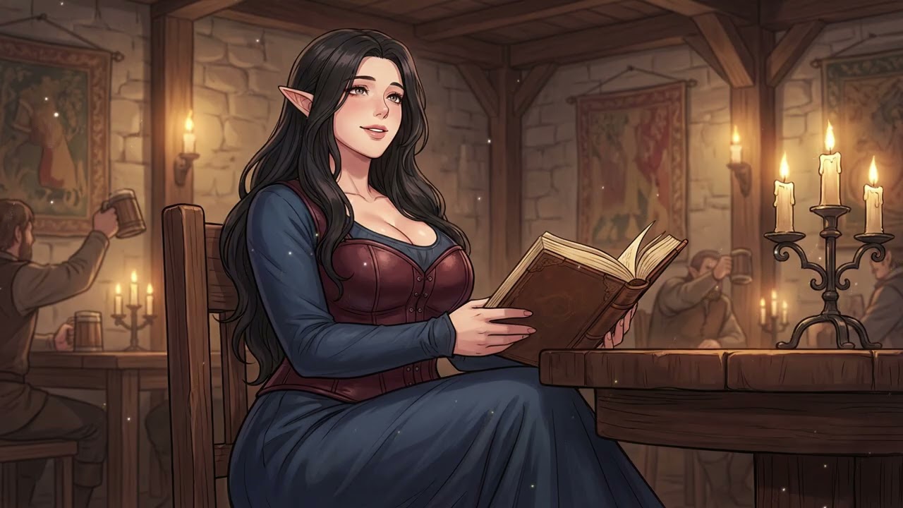 Deep Focus in the Fantasy Tavern | Medieval Folk Music | Study Ambience