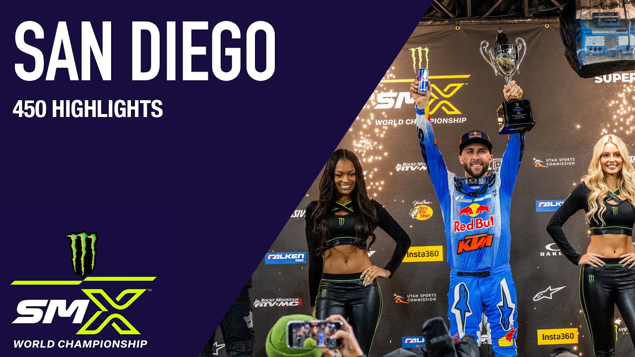 Supercross Round #2 450SX Highlights | San Diego, CA Snapdragon Stadium | January 17, 2026