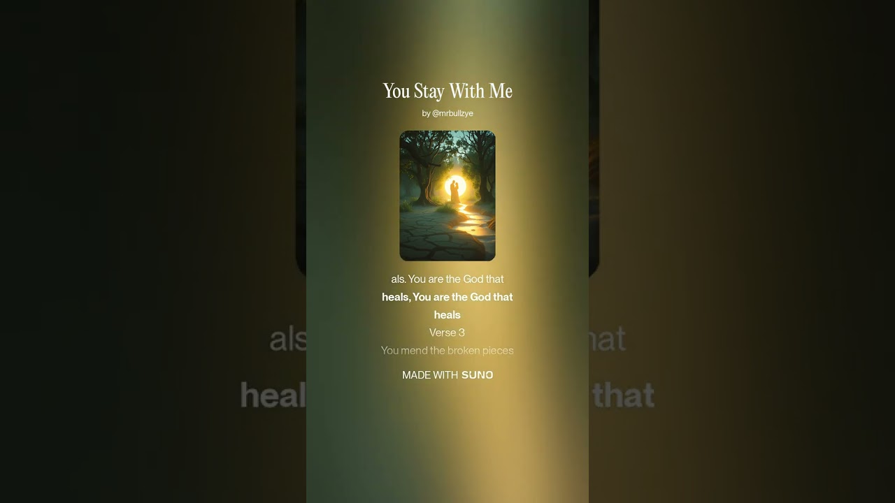 You Stay With Me Lyric Video #musicvideo #lyrics #audio #official #cover 