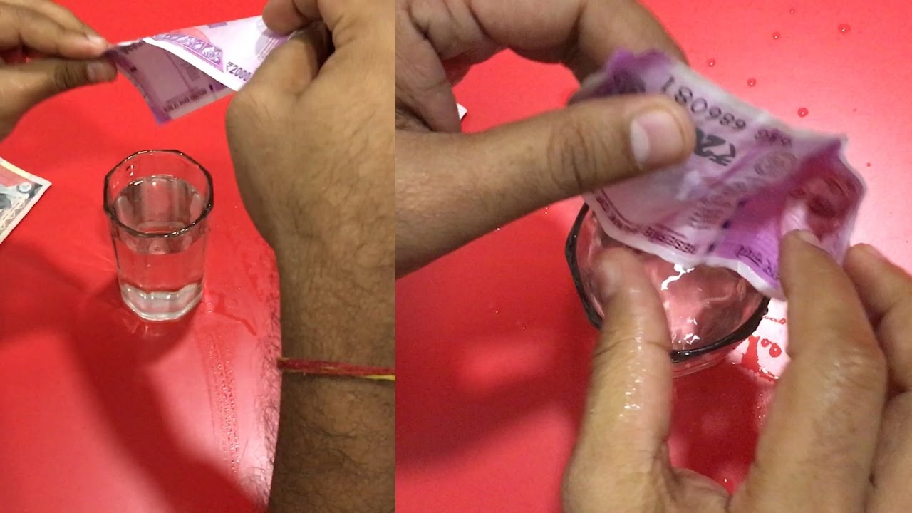 2000 note water test, Watch Viral Video | Oneindia News