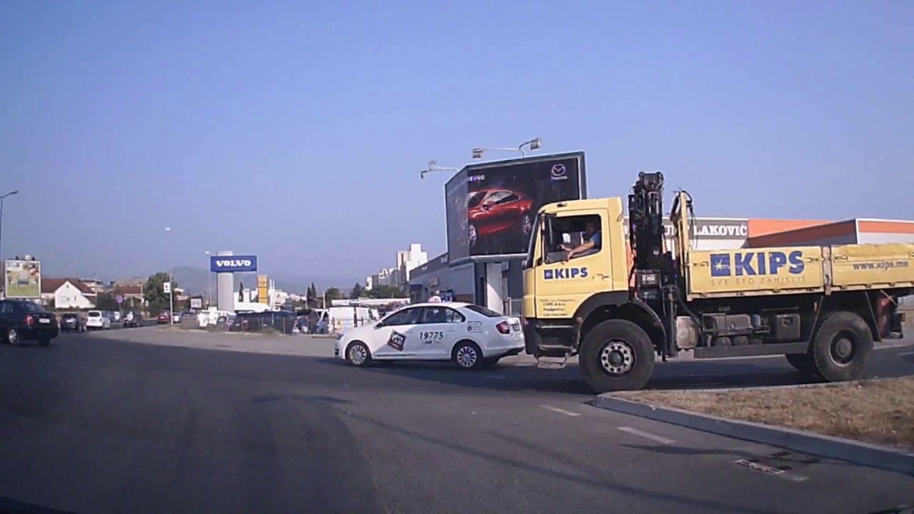 Tranzit Podgorica (smer Kolašin - Cetinje)