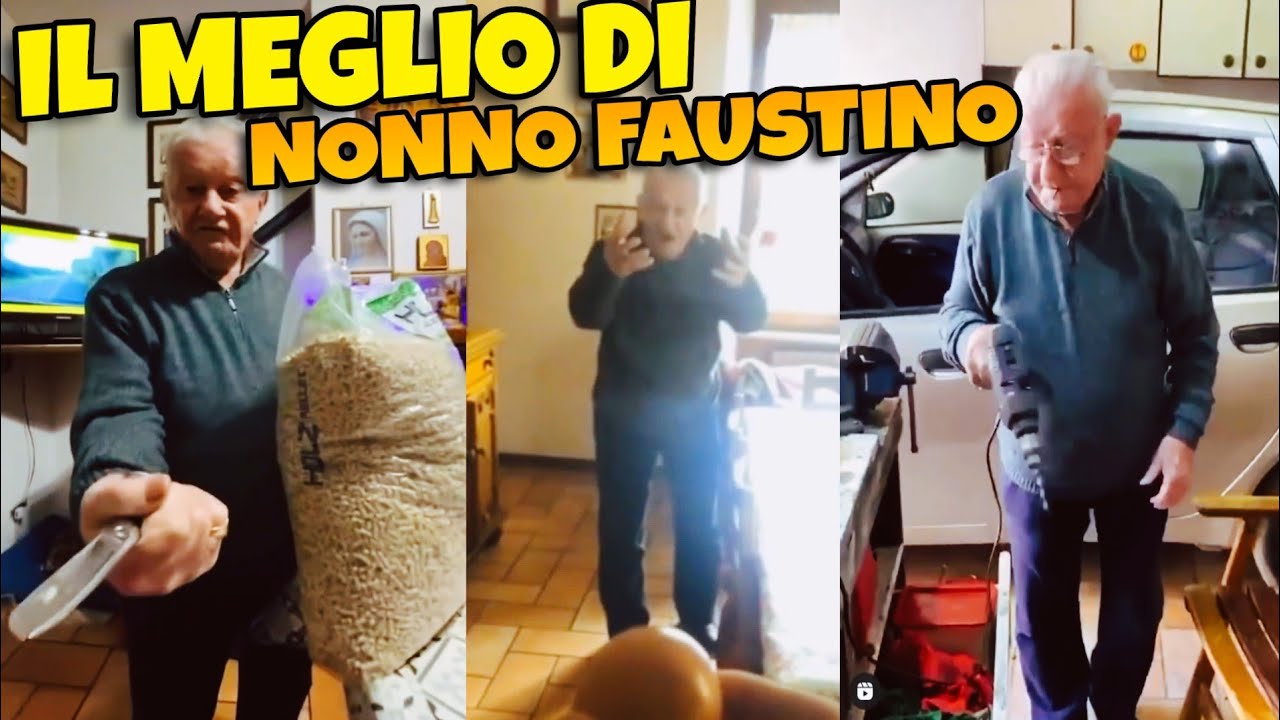 Scene divertenti CARLETTOLIFE con NONNO FAUSTINO