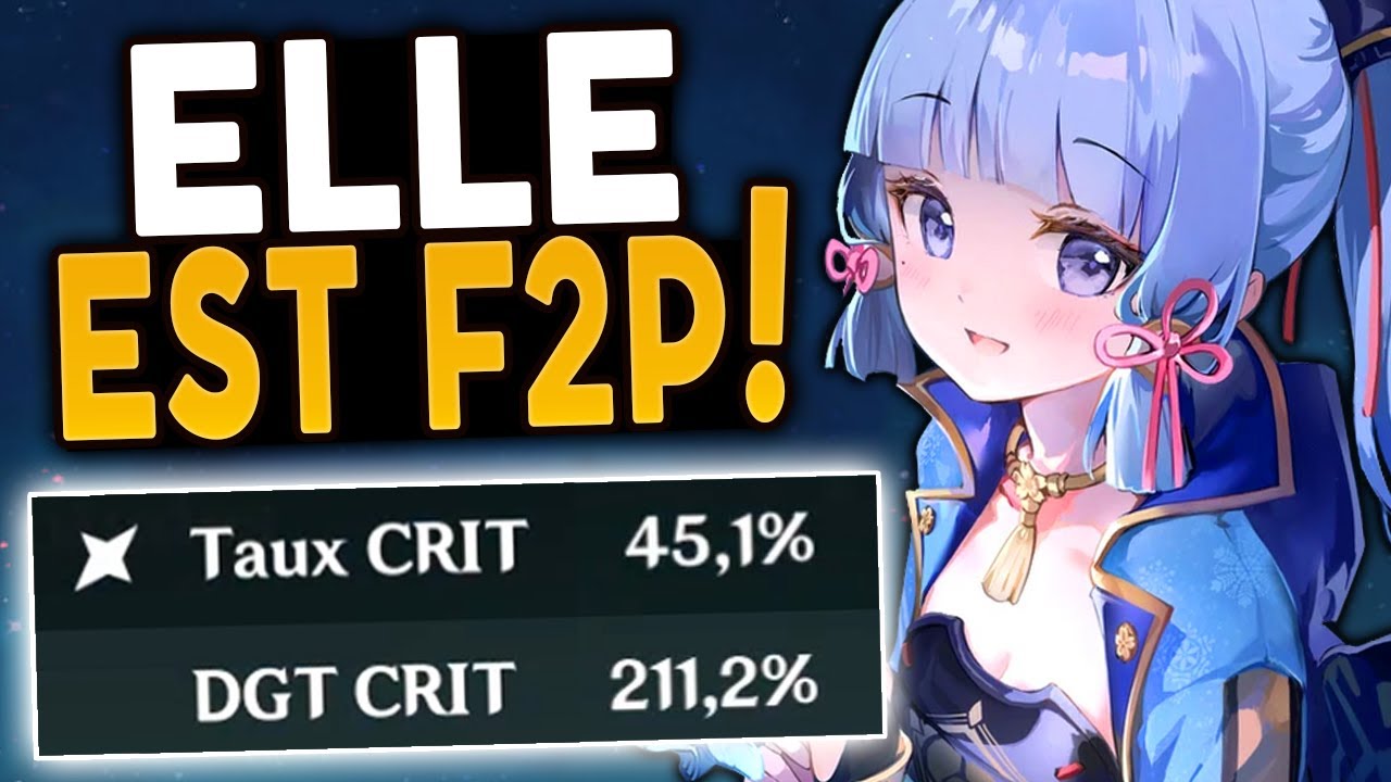 Une des MEILLEURES AYAKA F2P ! | Flex ton Perso Genshin Impact