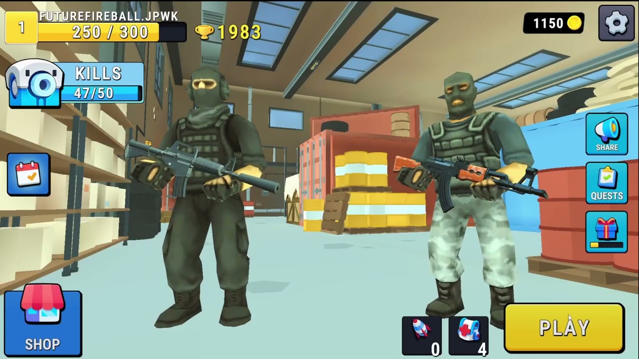 CS: Chaos forced to fight with the free gun