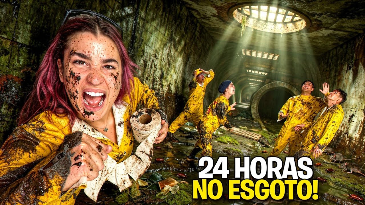 FICAMOS PRESOS EM UM ESGOTO POR 24 HORAS *Quem desistiu ?