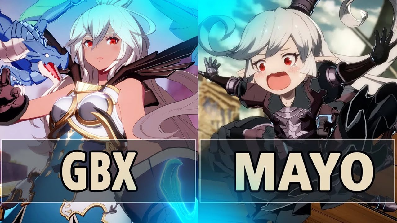 GBVSR:🔥GBX (Zooey) Vs Mayo (Charlotta)🔥| High Level Gameplay.