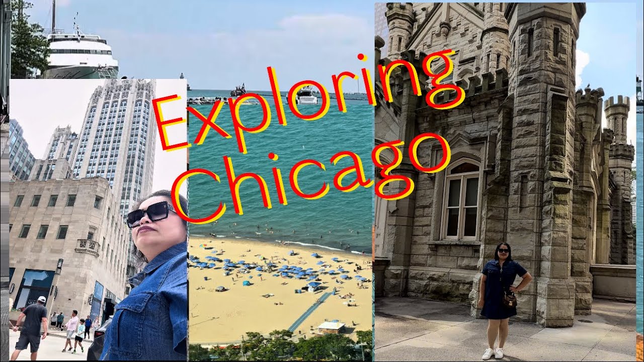 Beach View - Walking @ Magnificent Mile Chicago 