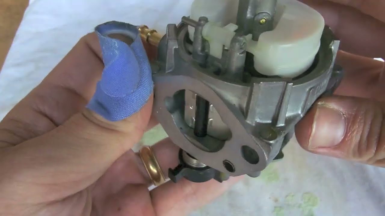 Clean Honda style Carburetor from Craftsman Gold Push Mower