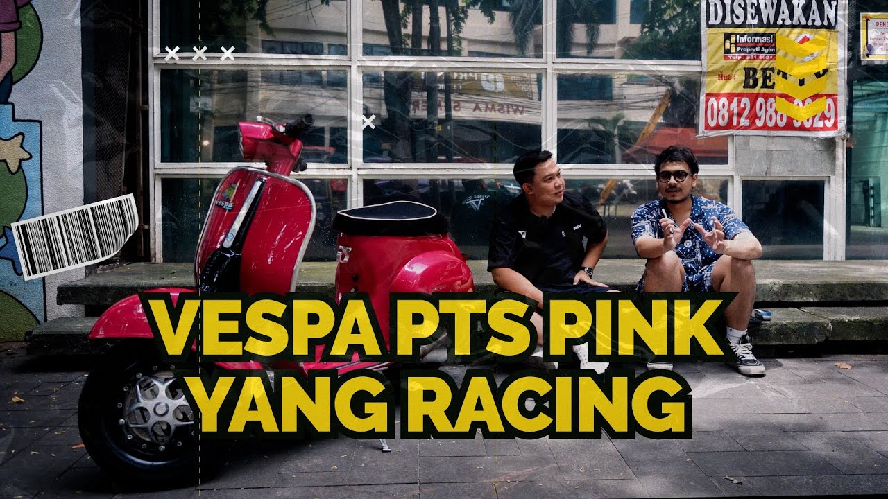 VESPA PINK TAPI RACING, GIMANA MENURUT KALIAN!!