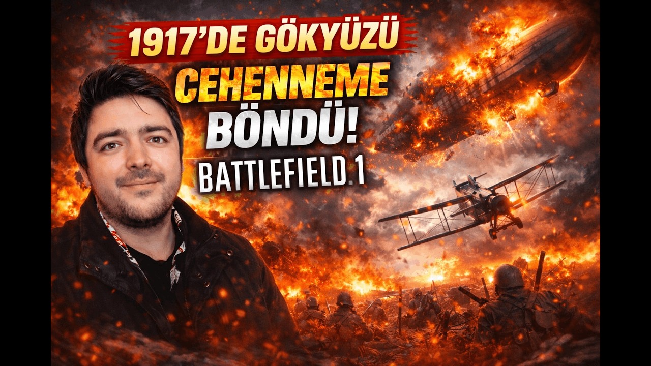 1917 DE GÖKYÜZÜ CEHENNEME DÖNDÜ BATTLEFİELD 1