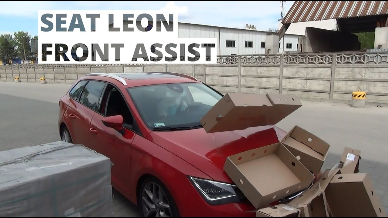 Seat Leon - działanie systemu Front Assist