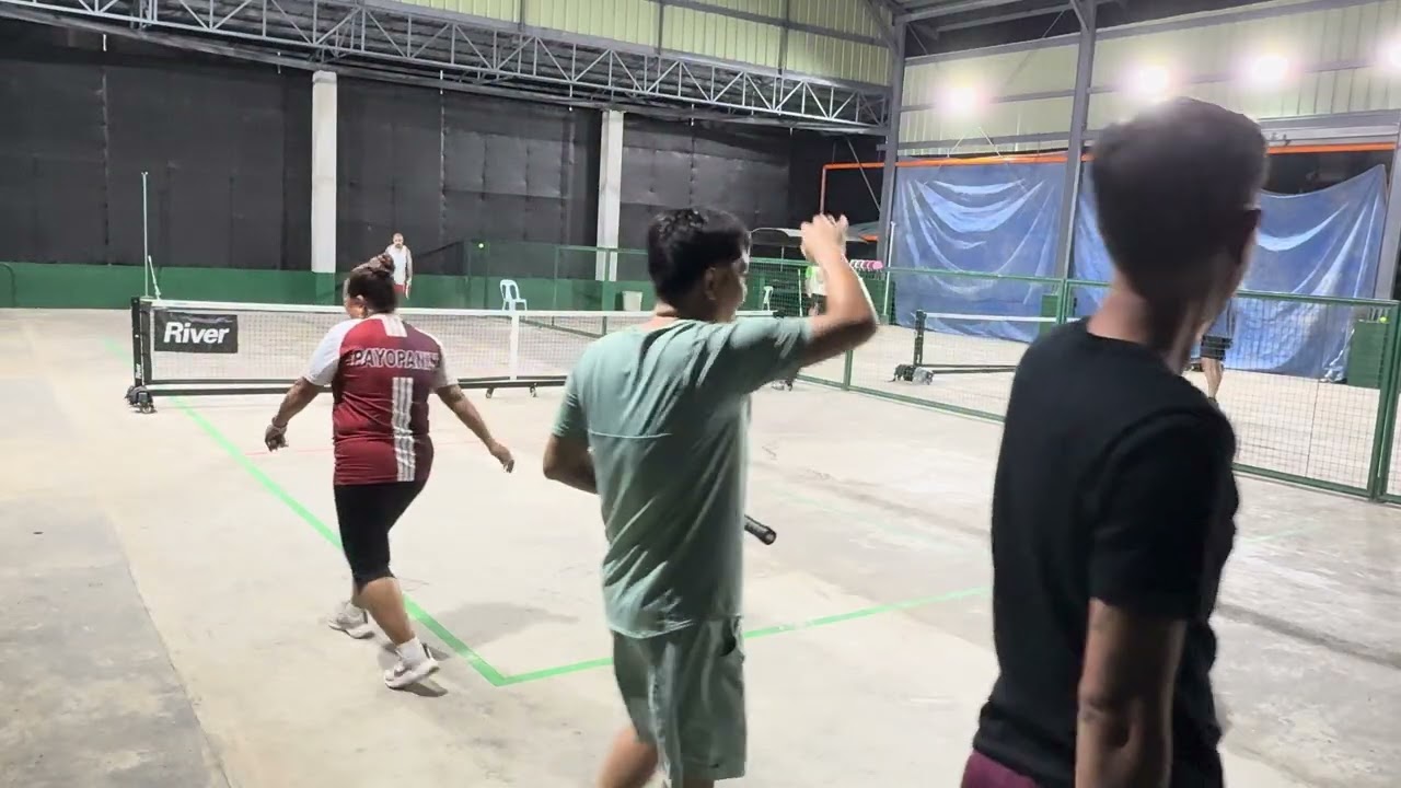 Kaya pero hindi omabot … hahahahaahahahaha…  #hobby #pickleball #teamjbp #friendlymatch 