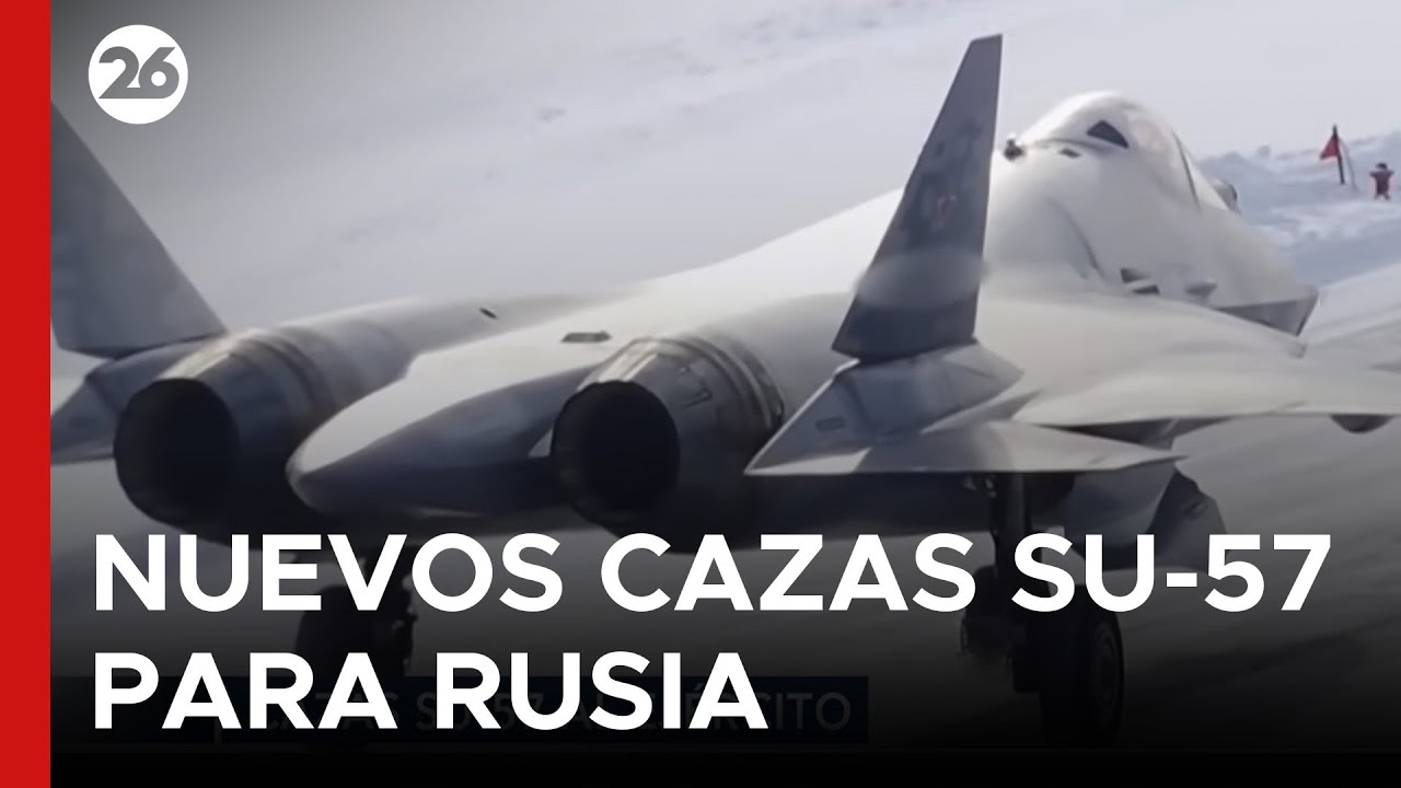 🚨 TECNOLOGÍA DE COMBATE | Rusia despliega cazas con sistemas de navegación y armas mejoradas