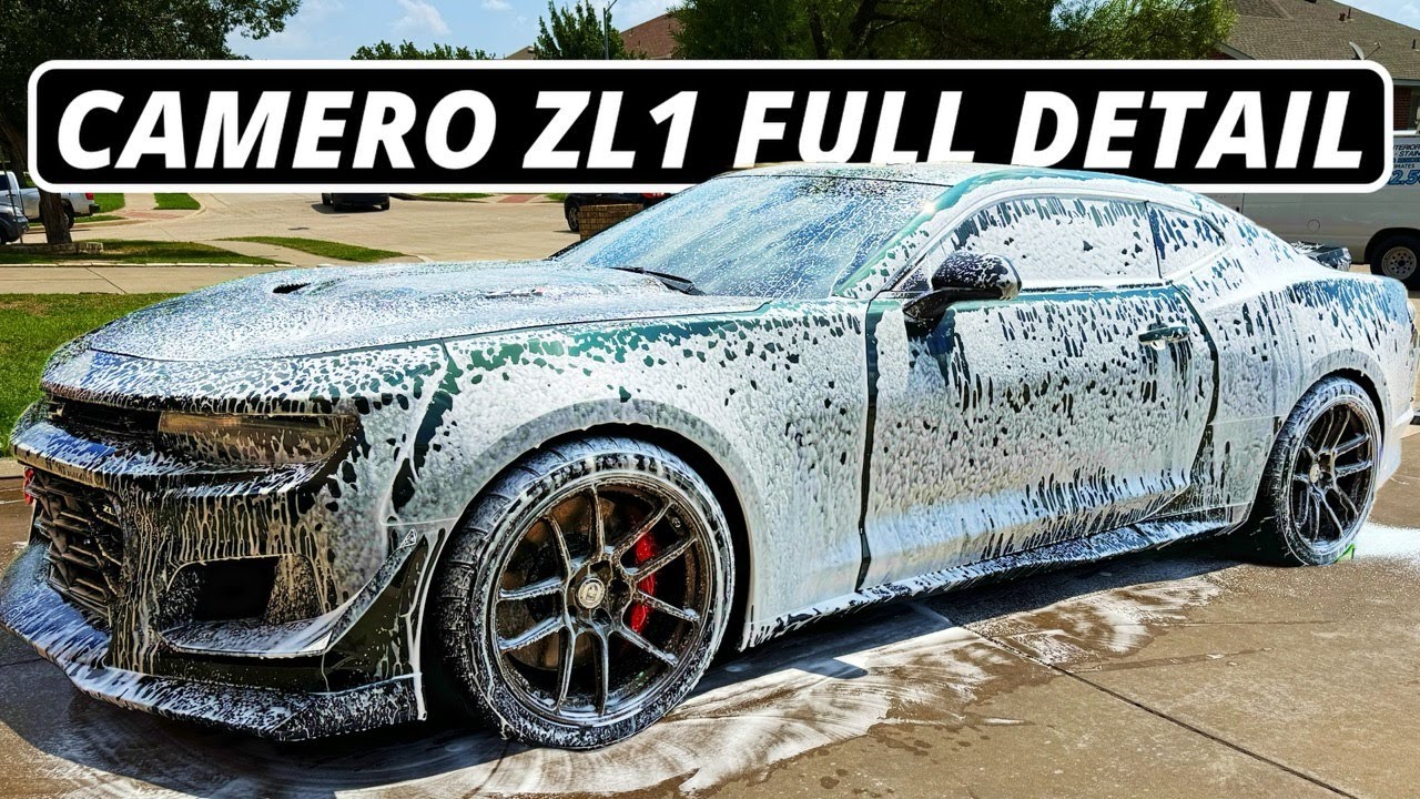 Camaro ZL1 Limited Edition Car Detail (Satisfying Detailing)