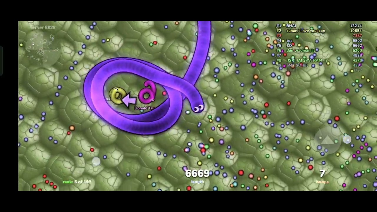 Small snake to big snake journey and made world record in slither.io 😈😈 || #slitherio #clutch #fyp 