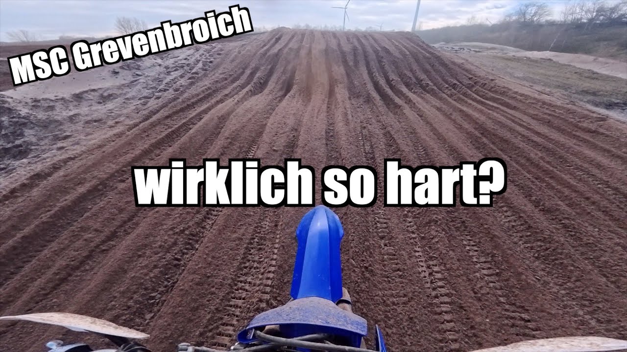 Motocross in Grevenbroich. Der große Sandkasten