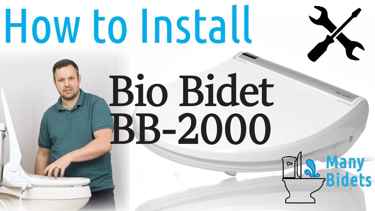 Как установить сиденье для унитаза Bio Bidet BB-2000