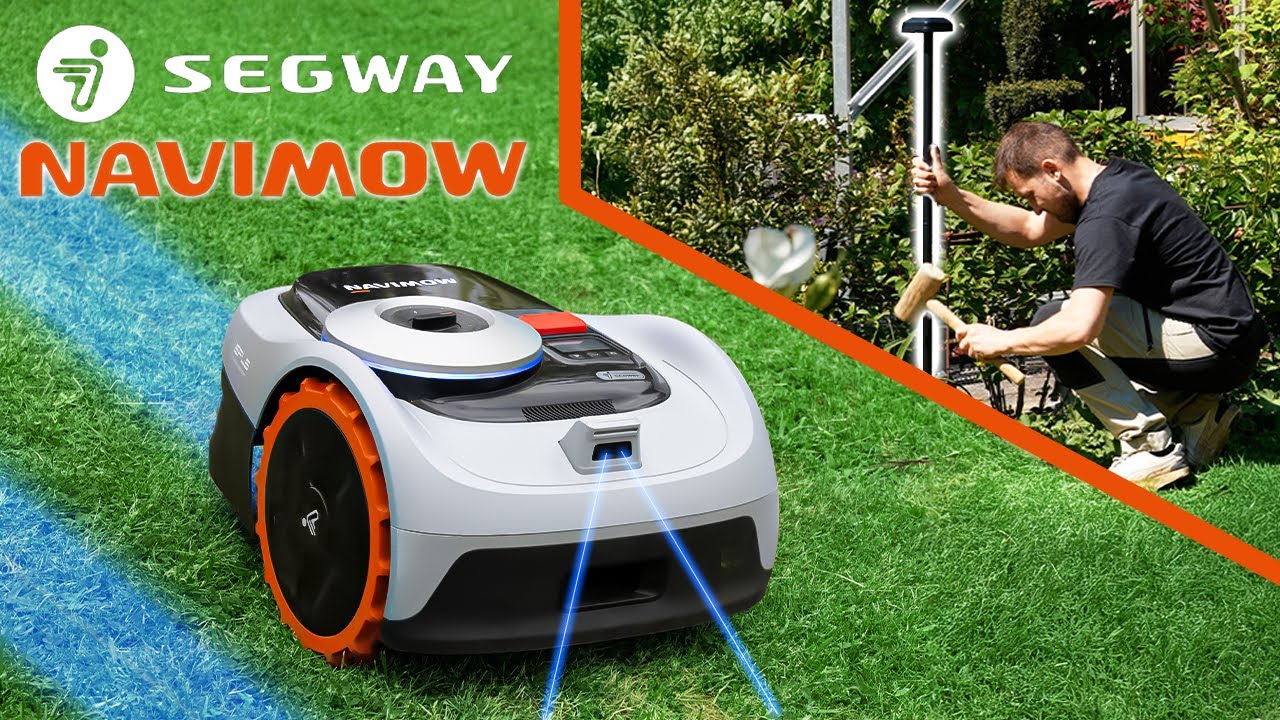 Test complet du Robot Tondeuse Segway Navimow i105 : Silencieux, sans fil & ultra précis !