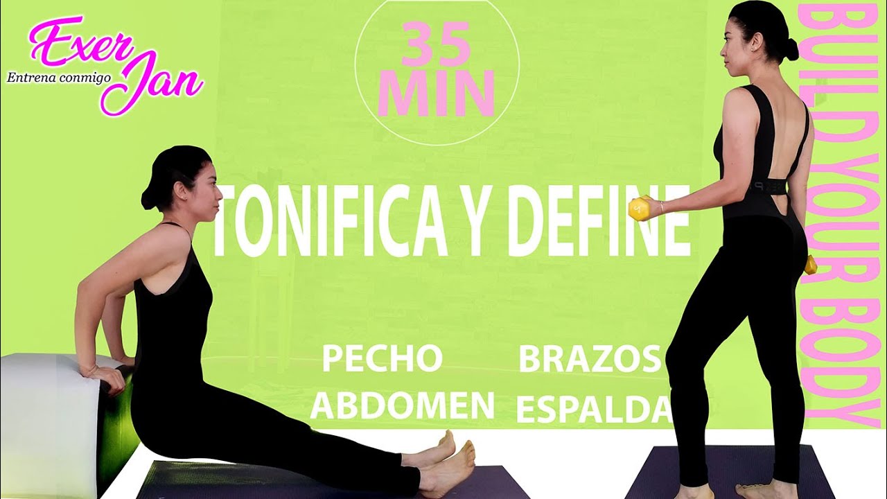 Tonifica Brazos, Abdomen y Espalda 🔥 | Rutina con Mancuernas de 2kg | Elimina Grasa y Define en Casa
