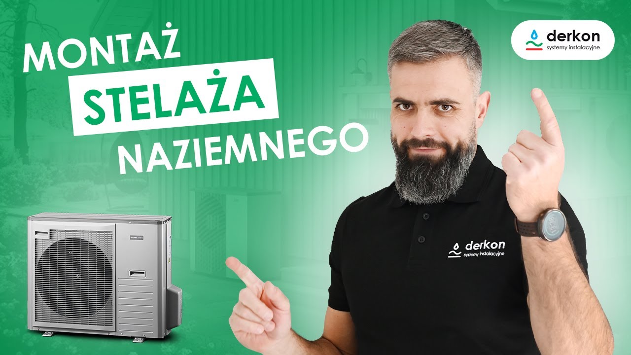 Jak prawidłowo zamontować stelaż naziemny do pompy ciepła Nibe AMS. Krok po kroku