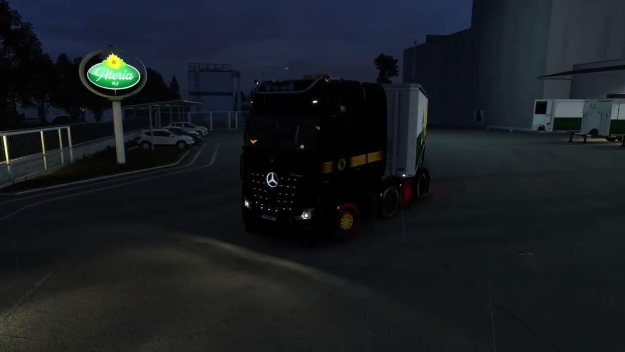 Euro Truck Simulator Leveling up company Discovering new cities