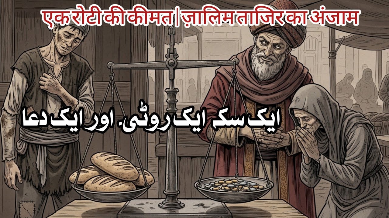 Ek Roti ki Qeemat | Zalim Tajir ka Anjaam एक रोटी की कीमत | ज़ालिम ताजिर का अंजाम