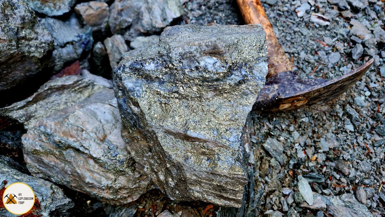 Many Copper, Silver & Gold Bearing Rocks Found Along This Logging Road!