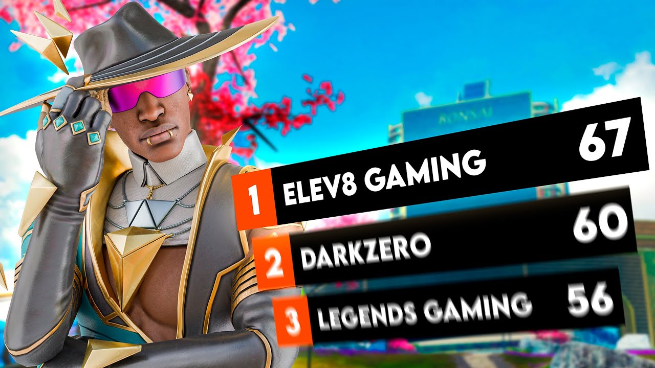 1st Place in International ALGS Scrims w/ E8