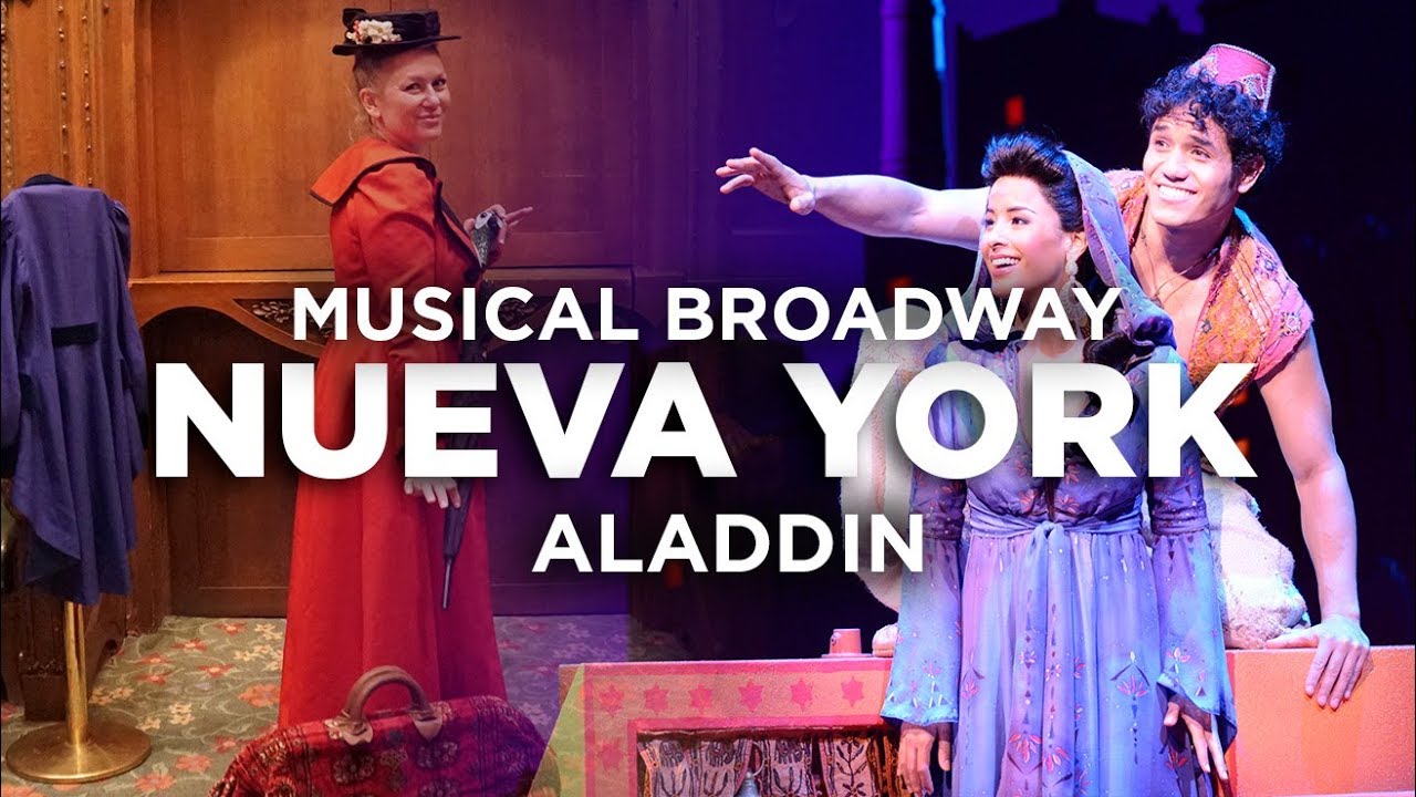 El mejor musical de Broadway Nueva York. Aladdin