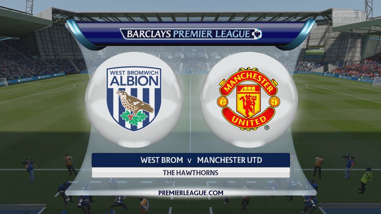 WEST BROM V MANCHESTER UNITED PREMIERSHIP FIFA 16