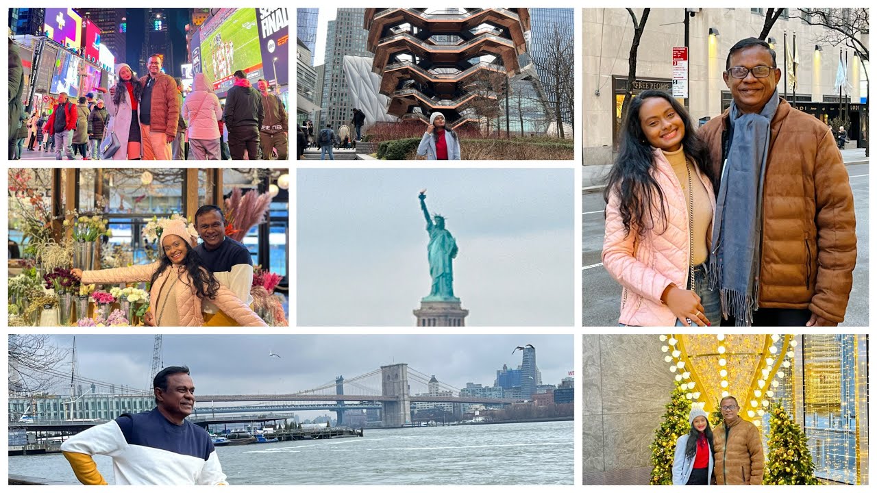 NEW YORK 🍎, USA 🇺🇸 - Travel with Dad ✈️👨‍👧🌇🗽🗺
