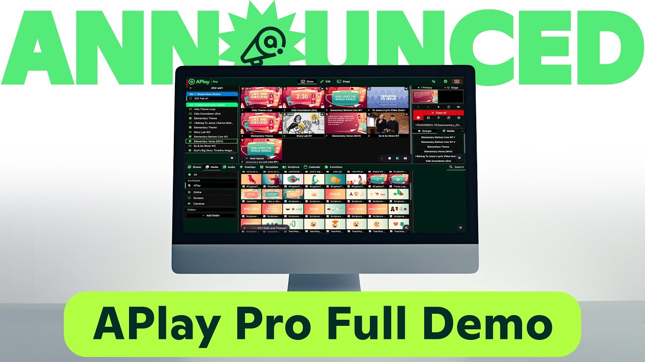 Как использовать APlay Pro — бесплатное программное обеспечение для создания презентаций