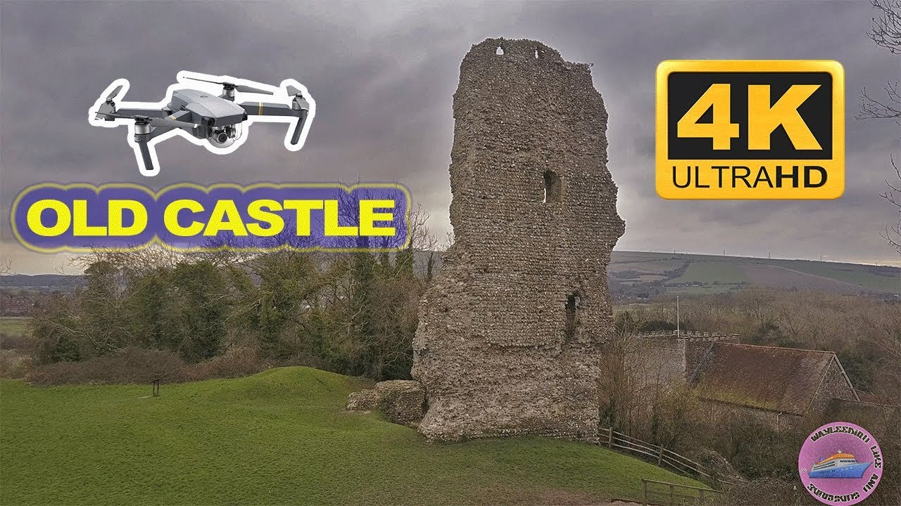 Bramber Castle - Droned By (Mavic Pro) 4K