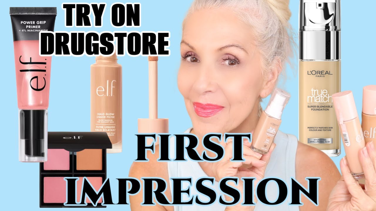 FIRST IMPRESSION | L'Oreal | ELF | REVLON #affordablemakeup