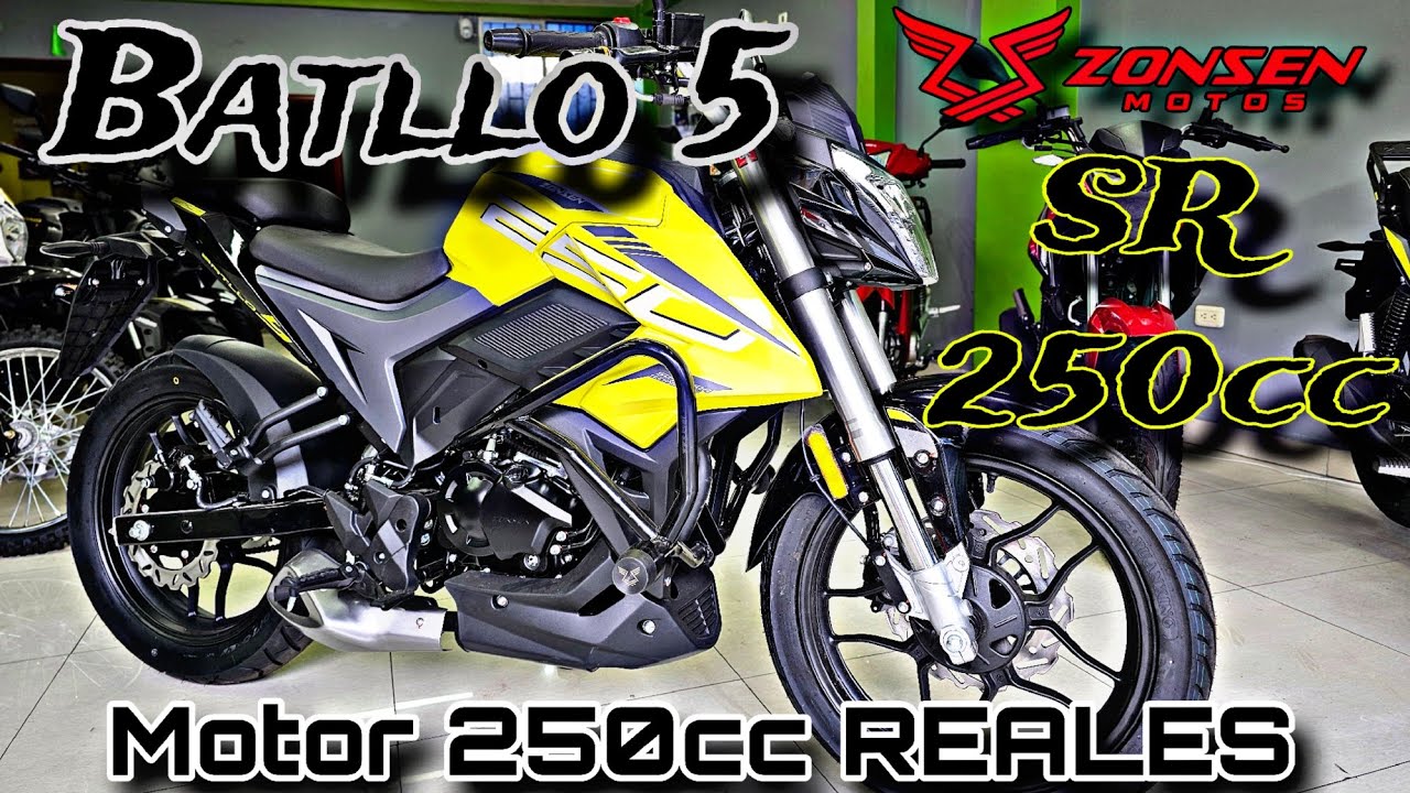 Zongshen batllo 5 SR 250 | Prueba de Manejo + ficha técnica + novedades 2024
