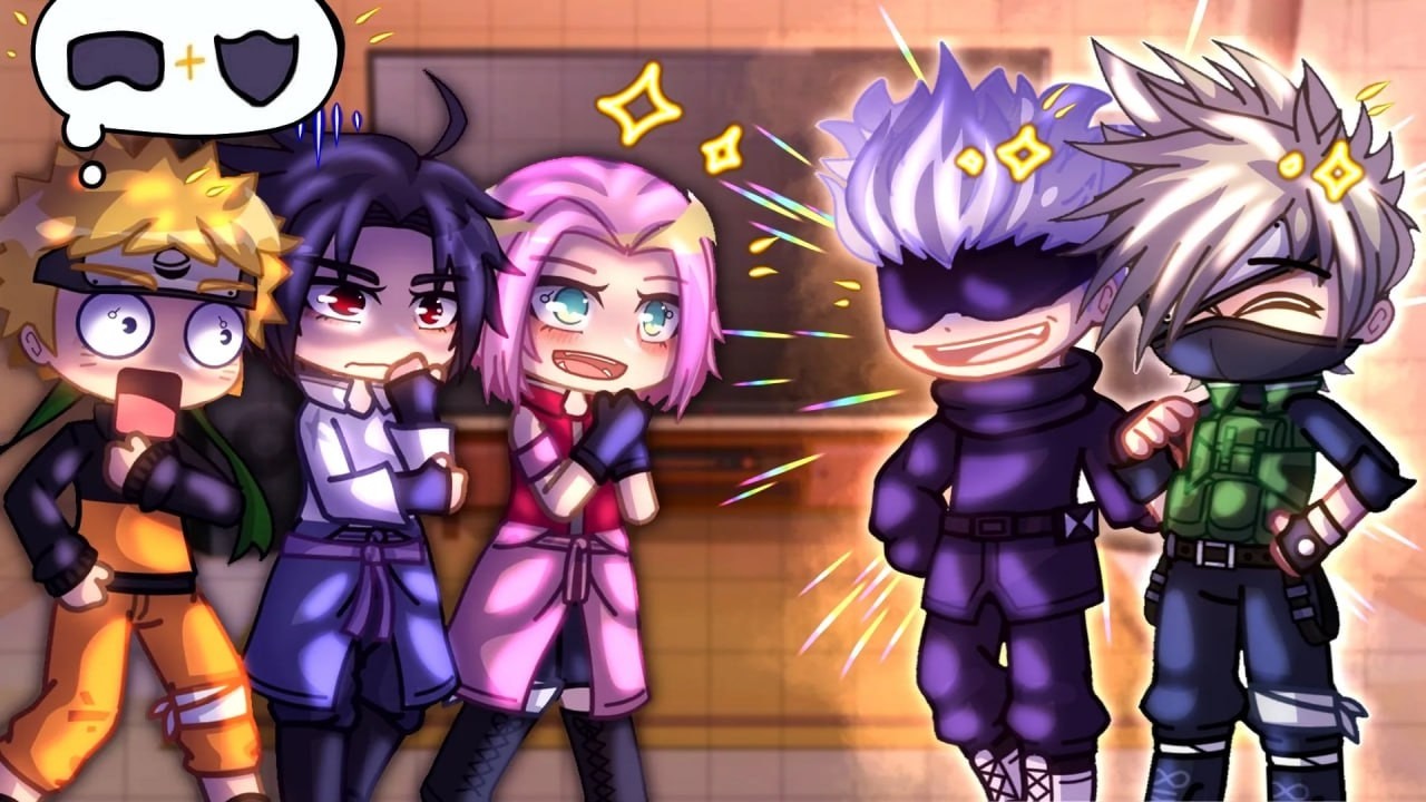 Naruto friends React To Gojo Satoru as Kakashi’s Brother