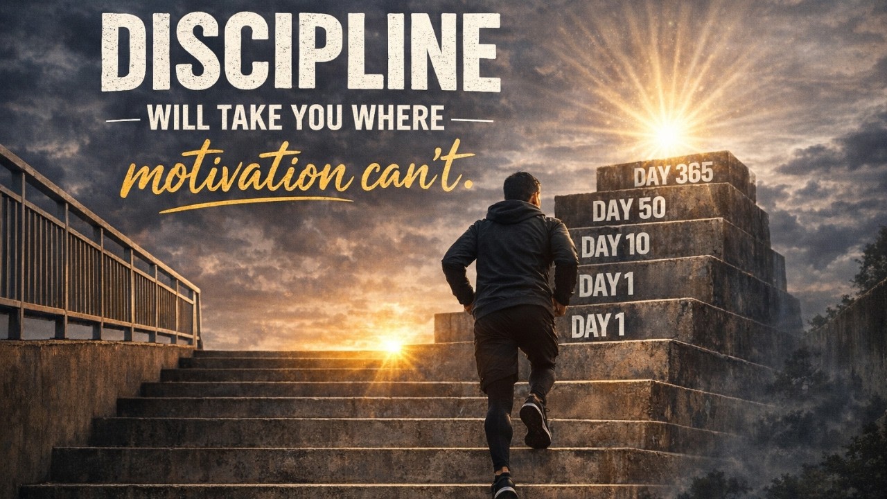 The Power of Daily Discipline | Why Discipline Beats Motivation Every Single Time