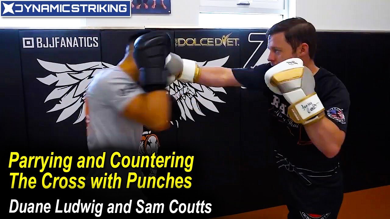 Parrying and Countering The Cross with Punches by Duane Ludwig and Sam Coutts