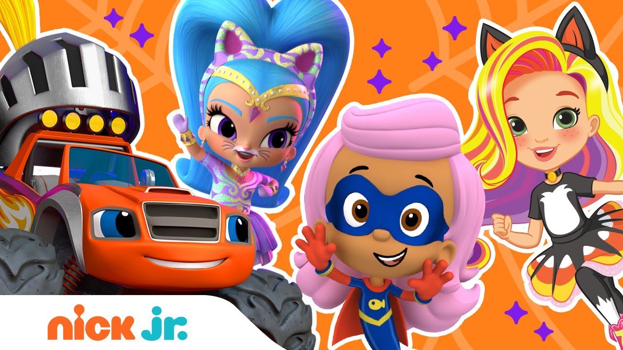 Halloween Sing Along Songs 🎃 w/ PAW Patrol, Blue's Clues & Blaze! 🎶 | Music Video | Nick Jr.