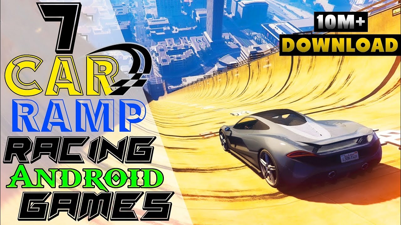 top 7 offline car stunt racing games  for android  | car ramp stunt games android | 1GB RAM Games|#2