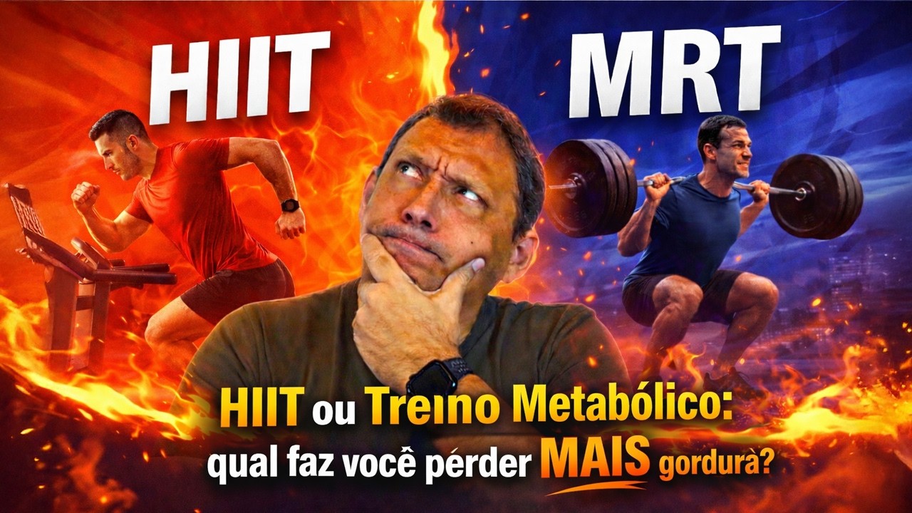 HIIT ou Treino Metabólico: qual faz você perder MAIS gordura?