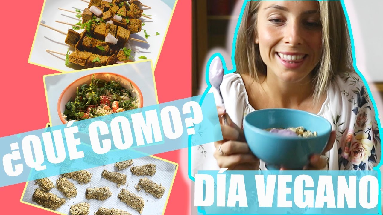 ¿QUÉ COMO EN UN DÍA VEGANO? 4 recetas veganas fáciles
