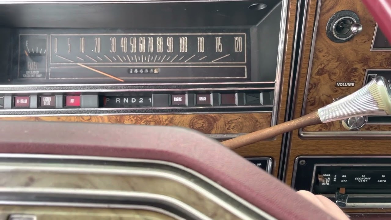 1977 Mercury Grand Marquis Cold Start