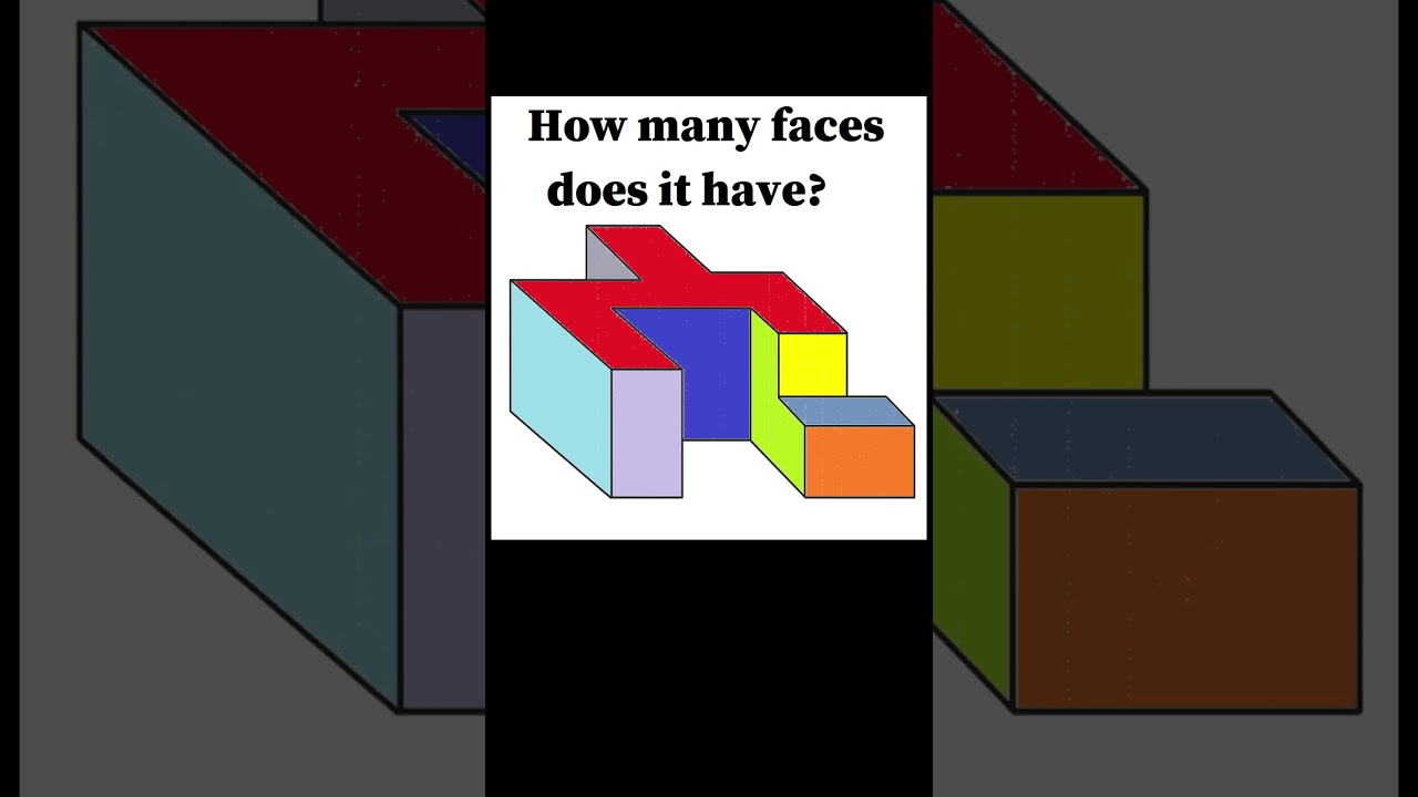 How many faces does it have? #funny #shortvideo #funwithcolors #coloring #mixingcolors #AI #shorts